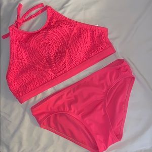 Justice 2 Piece Bathing Suit